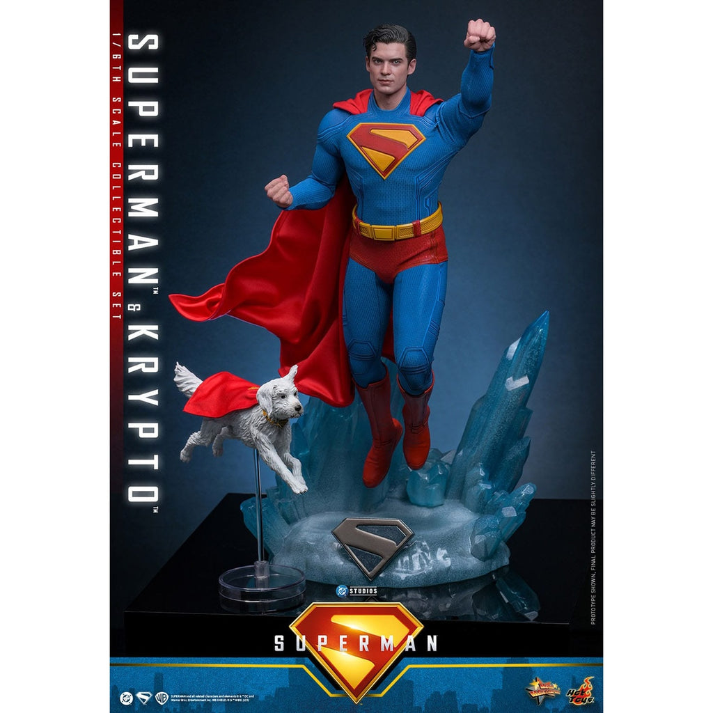 Productafbeelding Superman (2025) Movie Masterpiece actiefiguur 1/6 Superman & Krypto 33 cm