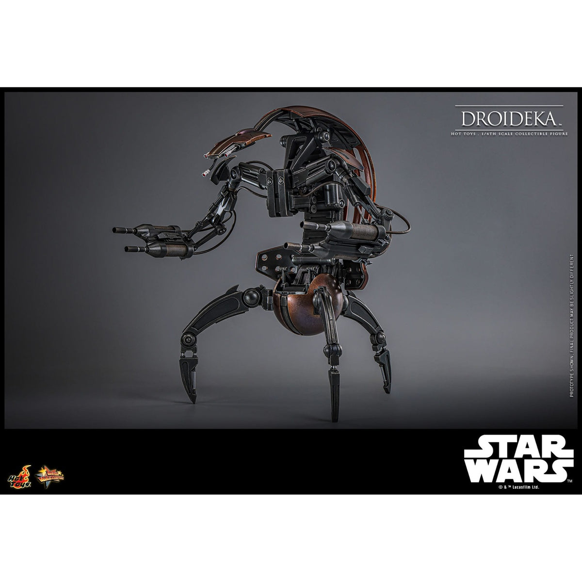 Productafbeelding Star Wars Episode I Movie Masterpiece Actiefiguur 1/6 Droideka 27 cm