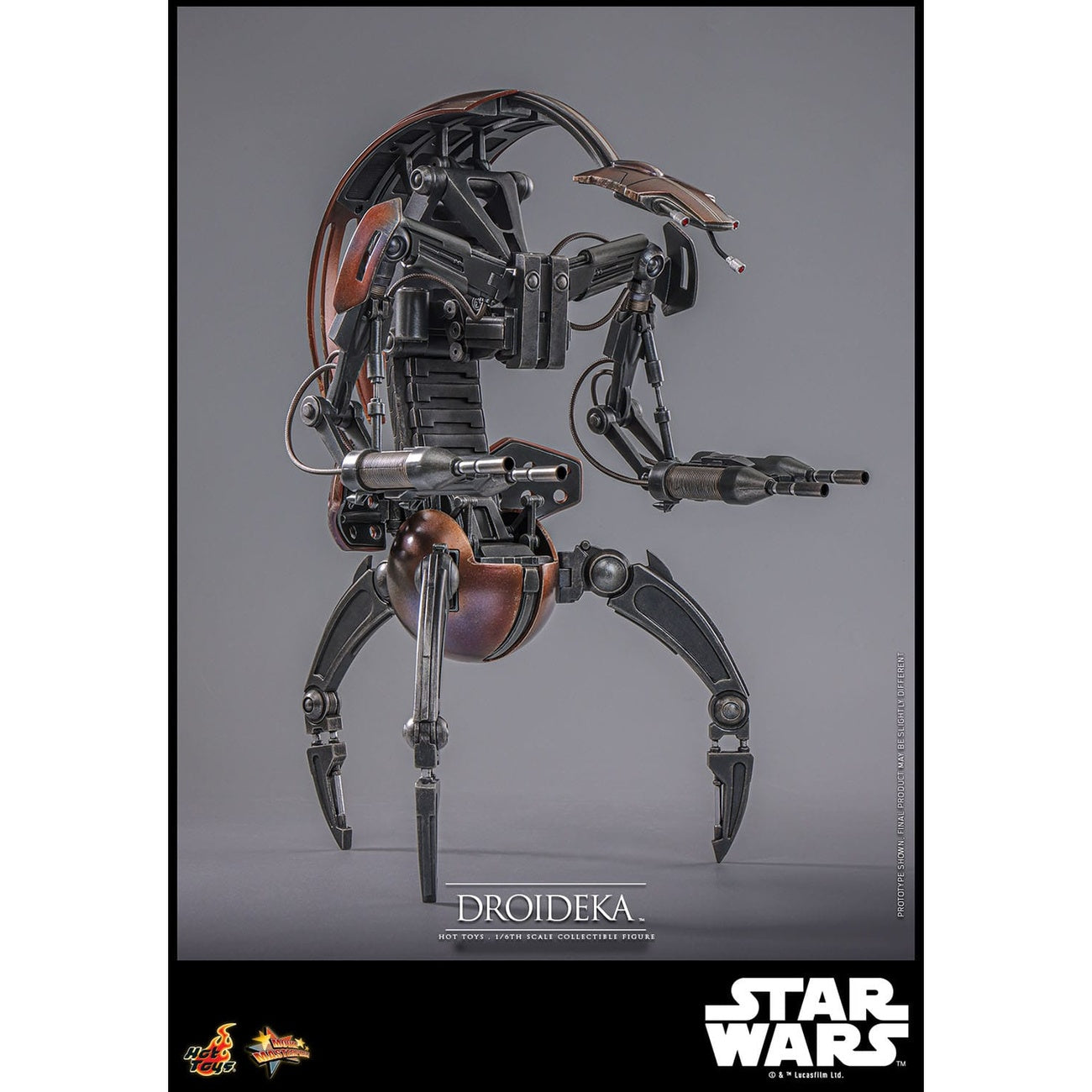 Productafbeelding Star Wars Episode I Movie Masterpiece Actiefiguur 1/6 Droideka 27 cm