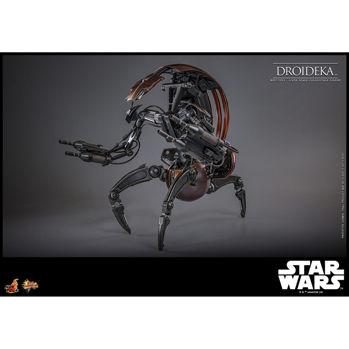 Productafbeelding Star Wars Episode I Movie Masterpiece Actiefiguur 1/6 Droideka 27 cm