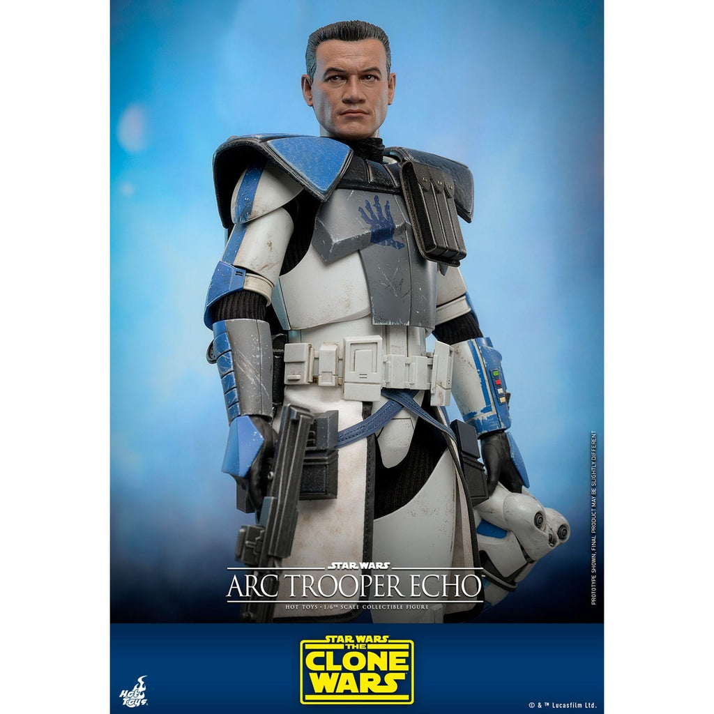Productafbeelding Star Wars: The Clone Wars Actiefiguur 1/6 ARC Trooper Echo 30 cm