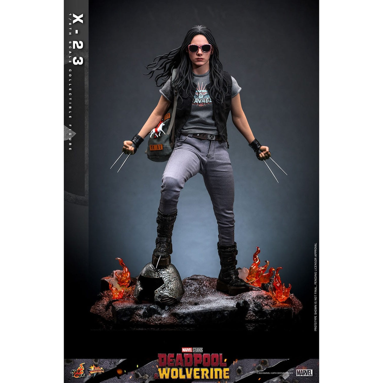 Productafbeelding Deadpool & Wolverine Movie Masterpiece actiefiguur 1/6 X-23 27 cm