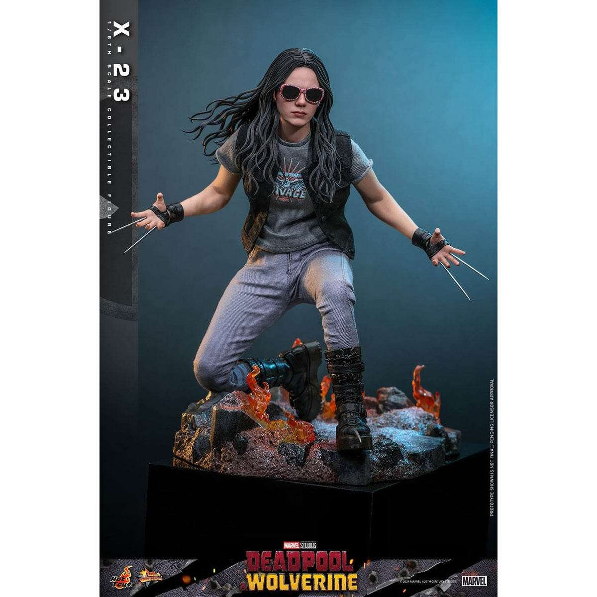 Productafbeelding Deadpool & Wolverine Movie Masterpiece actiefiguur 1/6 X-23 27 cm