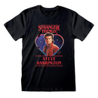Productafbeelding Stranger Things - Steve Love T-shirt zwart