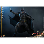 Productafbeelding The Flash Movie Masterpiece actiefiguur met voertuig 1/6 Batman & Batcycle set 30 cm