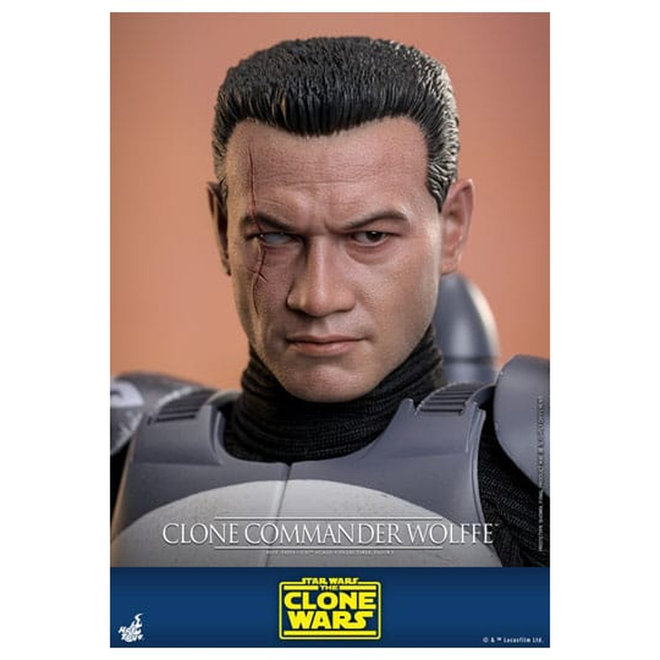 Productafbeelding Star Wars: The Clone Wars Actiefiguur 1/6 Clone Commander Wolffe 30 cm