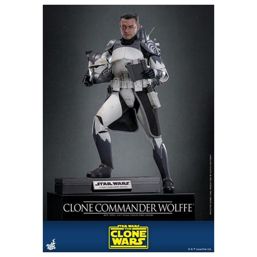 Productafbeelding Star Wars: The Clone Wars Actiefiguur 1/6 Clone Commander Wolffe 30 cm