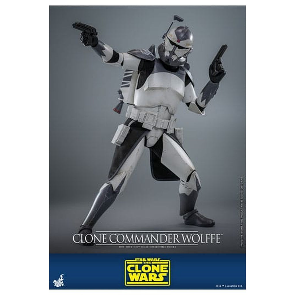 Productafbeelding Star Wars: The Clone Wars Actiefiguur 1/6 Clone Commander Wolffe 30 cm