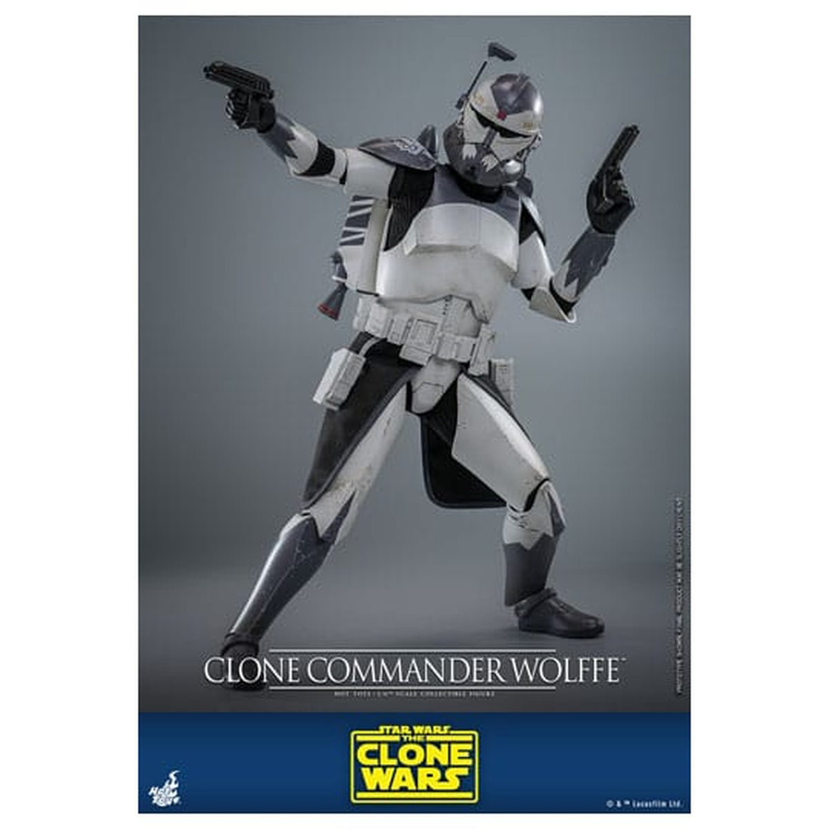 Productafbeelding Star Wars: The Clone Wars Actiefiguur 1/6 Clone Commander Wolffe 30 cm
