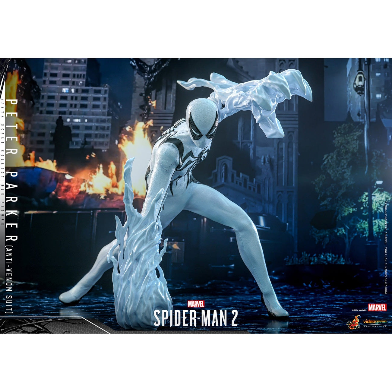 Product image Spider-Man 2 Video Game Masterpiece Action Figure 1/6 Peter Parker (Anti-Venom Suit) 30 cm