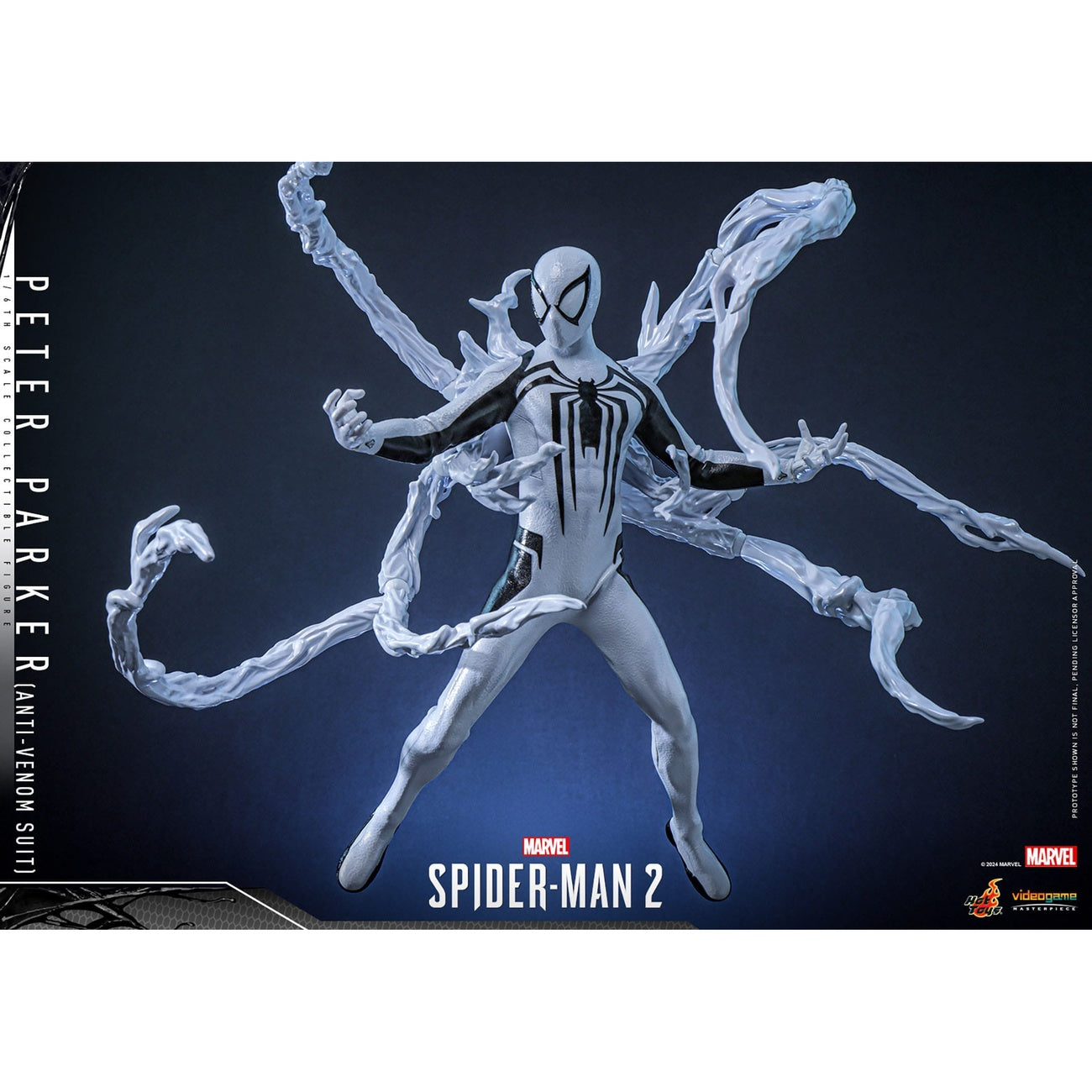Product image Spider-Man 2 Video Game Masterpiece Action Figure 1/6 Peter Parker (Anti-Venom Suit) 30 cm
