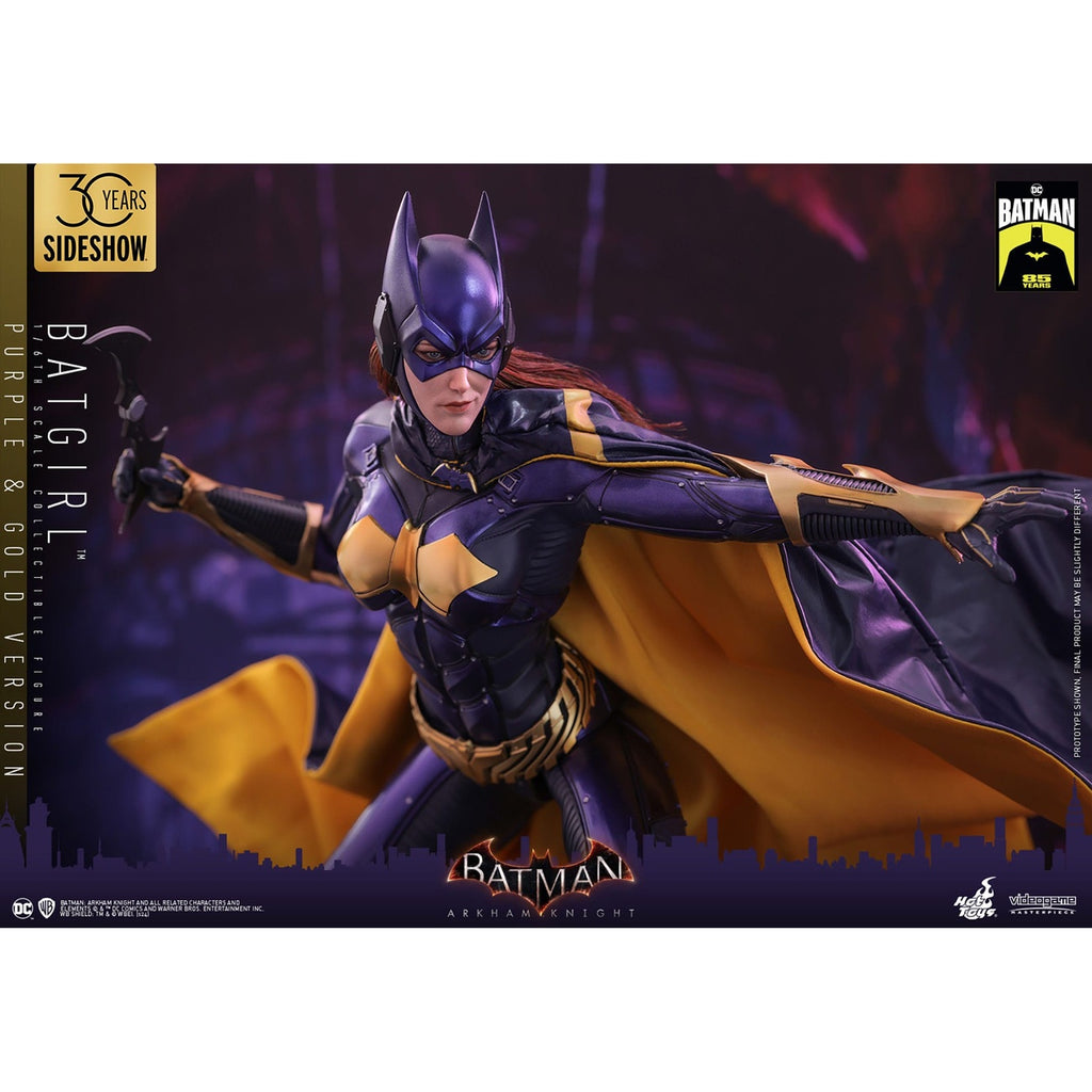 Productafbeelding Batman Arkham Knight Videogame Masterpiece actiefiguur 1/6 Batgirl (Purple and Gold Version) Exclusive 30 cm