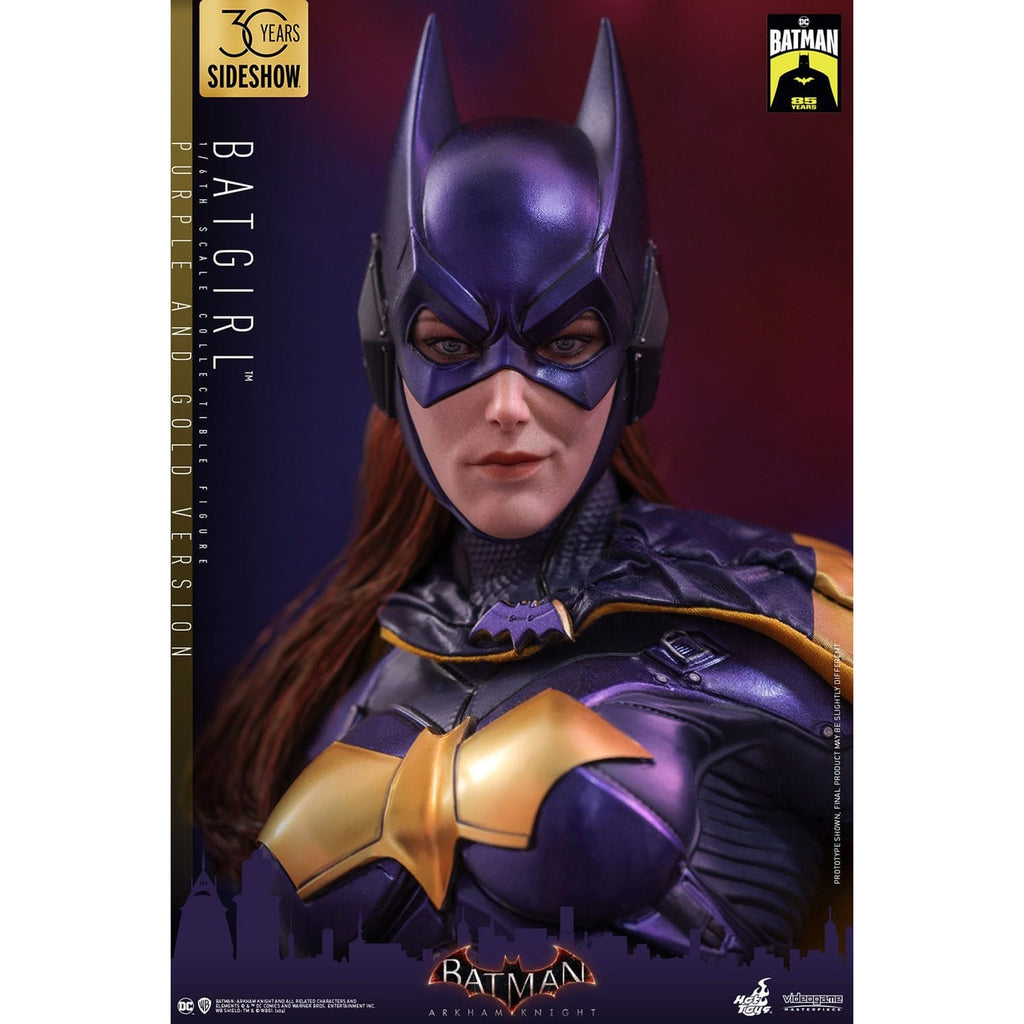 Productafbeelding Batman Arkham Knight Videogame Masterpiece actiefiguur 1/6 Batgirl (Purple and Gold Version) Exclusive 30 cm