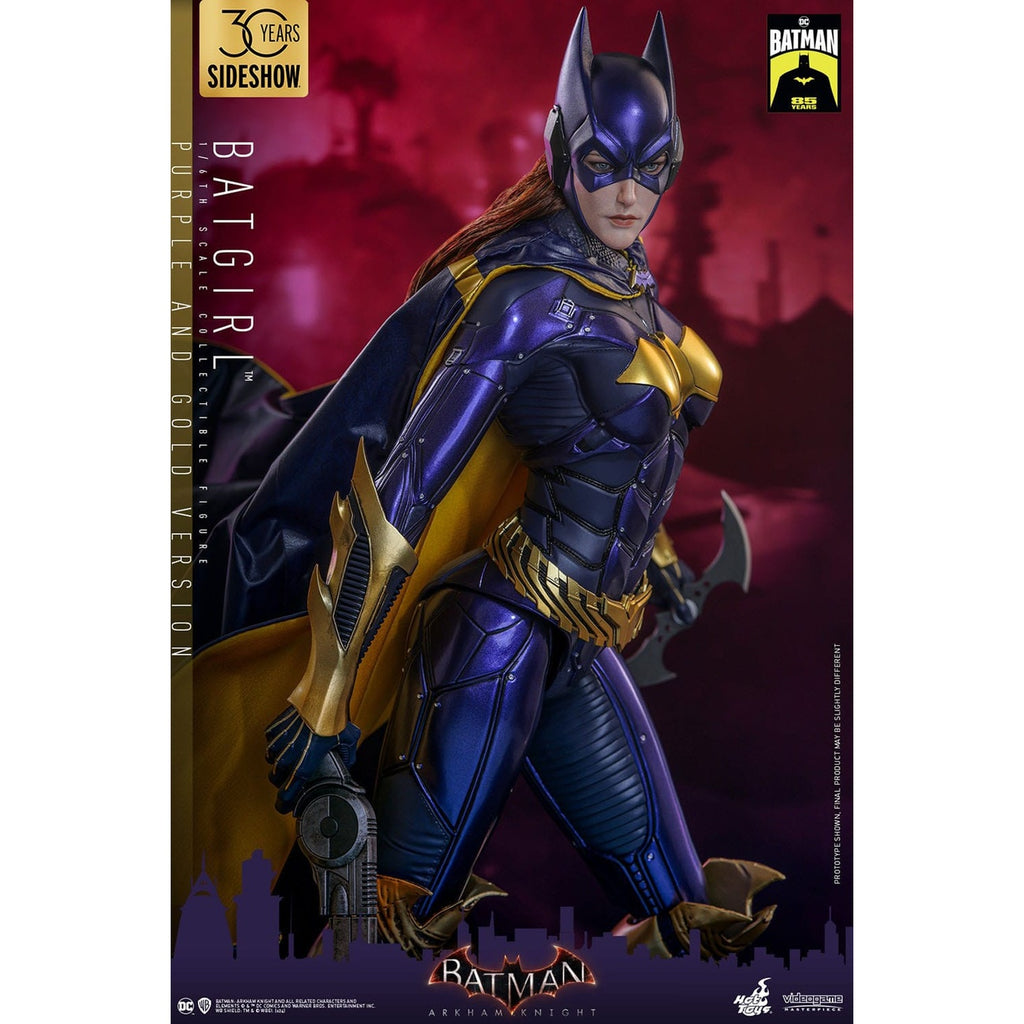 Productafbeelding Batman Arkham Knight Videogame Masterpiece actiefiguur 1/6 Batgirl (Purple and Gold Version) Exclusive 30 cm