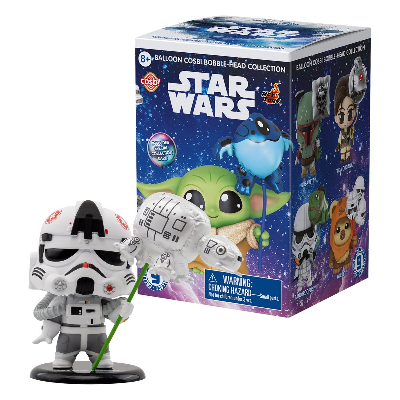 Productafbeelding Star Wars Cosbi minifiguren Balloon 8 cm Blind Box Display (8)