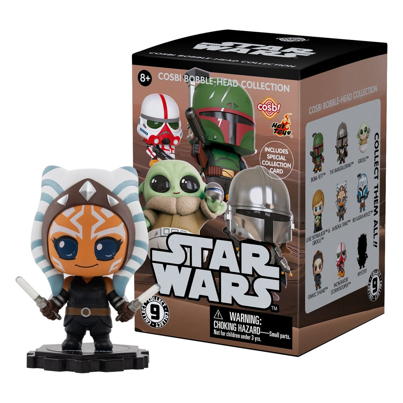 Productafbeelding Star Wars Cosbi Minifiguren Serie 1 8 cm Blind Box Display (8)