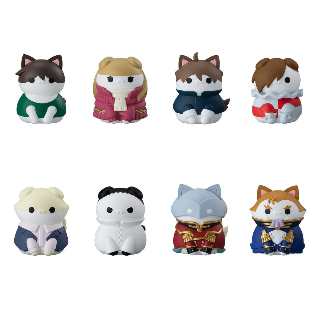 Product image Mobile Suit Gundam Mega Cat Project New Mobile Report Gundam Wing Nyandam Collectible Figures Cats Transformation Mission Accomplished! 3 cm Assortment (8)