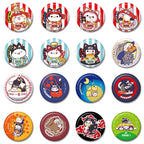 Productafbeelding Naruto Mega Cat Project Nyaruto! Metalen pin-buttons 5 cm Assortiment (16)