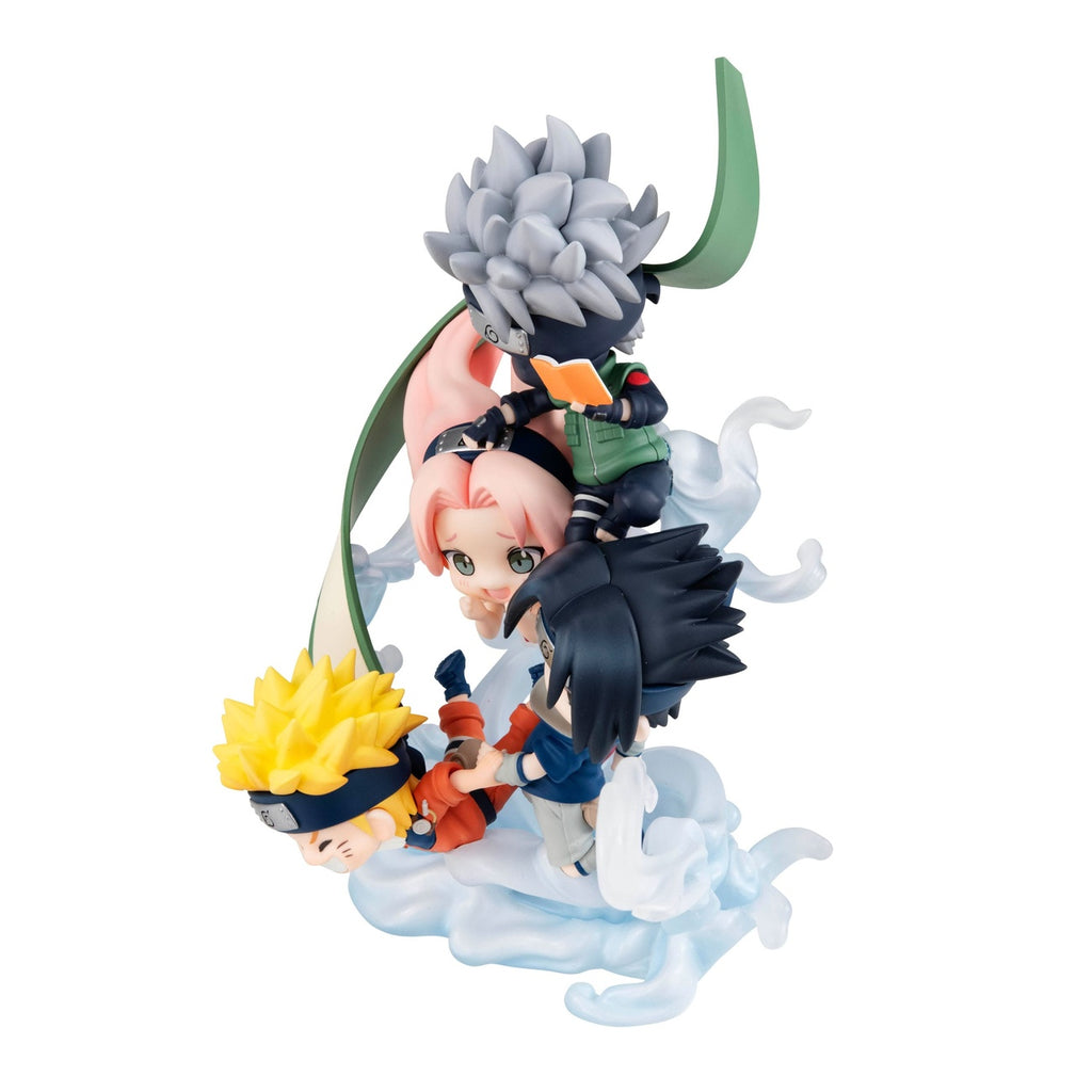 Productafbeelding Naruto Shippuden FigUnity PVC mini-beeld Gather here, Team 7 13 cm