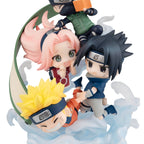 Productafbeelding Naruto Shippuden FigUnity PVC mini-beeld Gather here, Team 7 13 cm