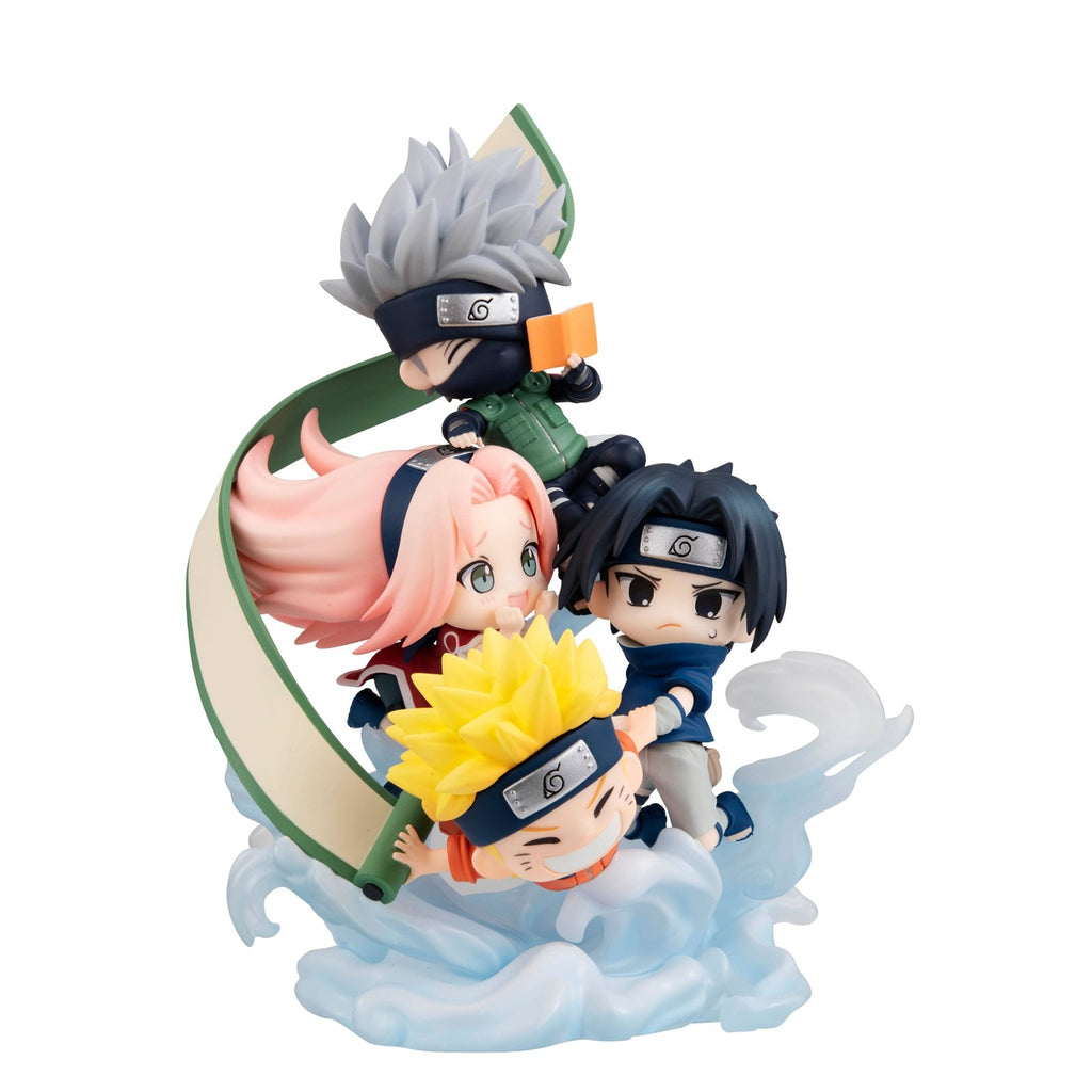 Productafbeelding Naruto Shippuden FigUnity PVC mini-beeld Gather here, Team 7 13 cm