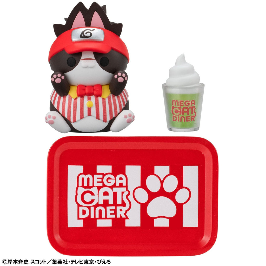 Productafbeelding Naruto Shippuden Mega Cat Project Nyaruto! Verzamelfiguren Mega Cat Diner 3 cm Assortiment (6)