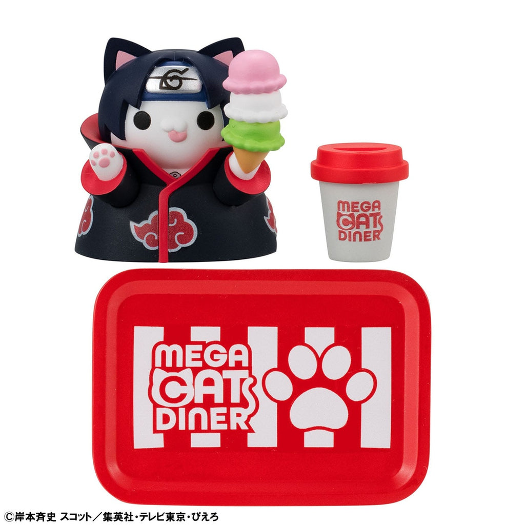 Productafbeelding Naruto Shippuden Mega Cat Project Nyaruto! Verzamelfiguren Mega Cat Diner 3 cm Assortiment (6)