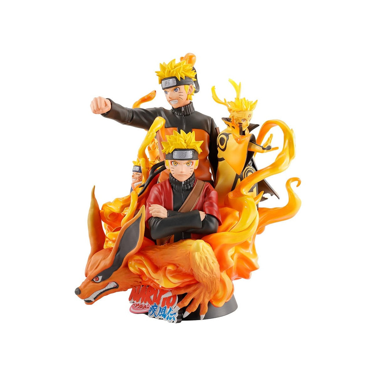Productafbeelding Naruto Shippuden Petitrama DX PVC mini-beeld Naruto 01 15 cm