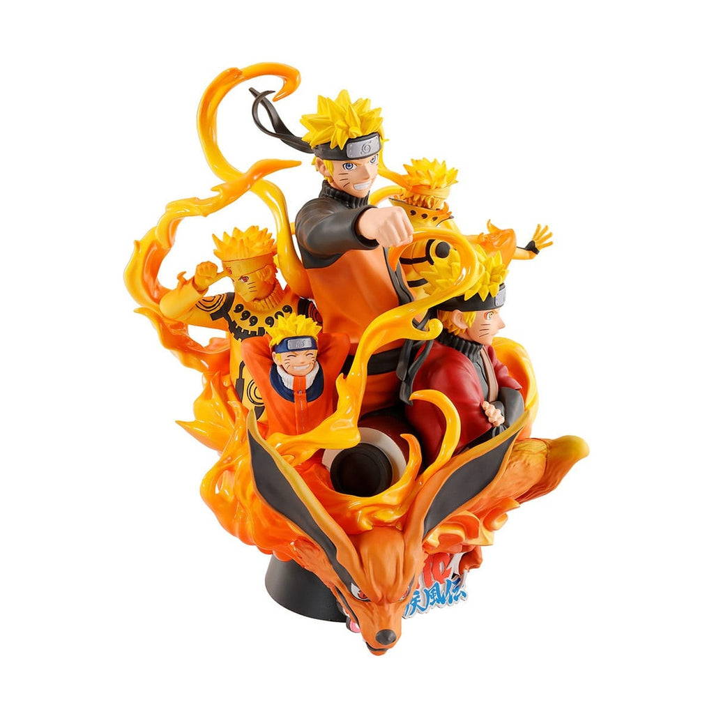 Productafbeelding Naruto Shippuden Petitrama DX PVC mini-beeld Naruto 01 15 cm
