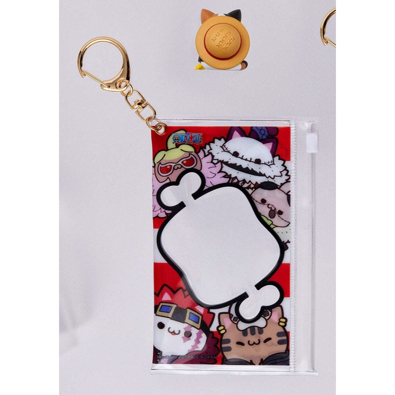 Productafbeelding One Piece Mega Cat Project Nyan Piece Nyan! Verzamelfiguur met tas Luffy 2025 Limited Edition 7 cm