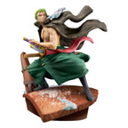 Productafbeelding One Piece Petitrama PVC Mini-standbeeld Logbox Re Birth Egghead Set 9 cm
