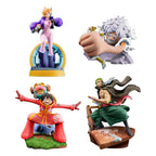 Productafbeelding One Piece Petitrama PVC Mini-standbeeld Logbox Re Birth Egghead Set 9 cm