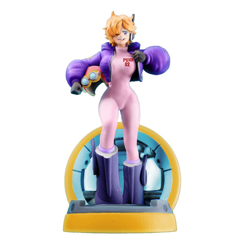Productafbeelding One Piece Petitrama PVC Mini-standbeeld Logbox Re Birth Egghead Set 9 cm