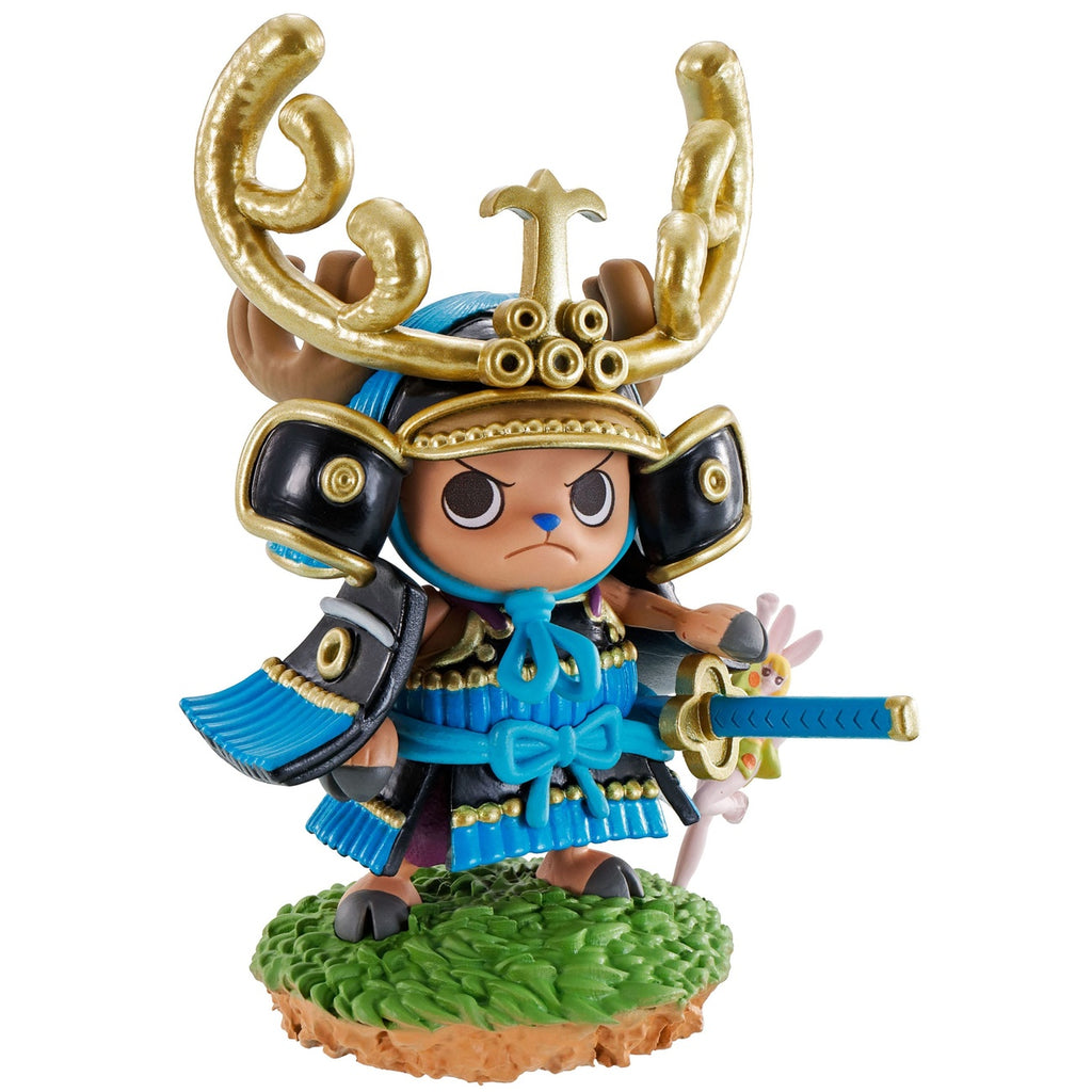 Productafbeelding One Piece Petitrama PVC Mini-beeld Logbox Re Birth Wanokuni Vol. 2 Set 9 cm