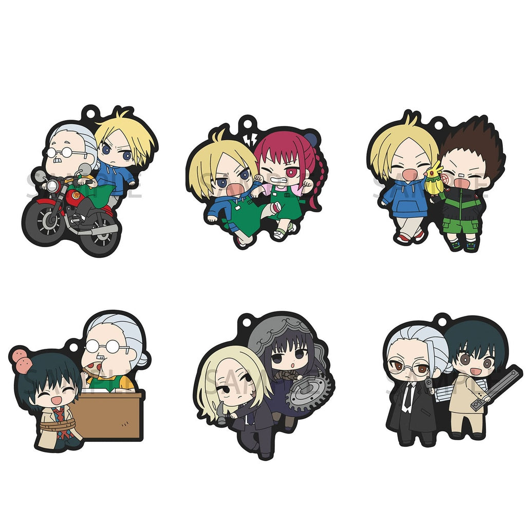 Productafbeelding Sakamoto Days Rubber Mascot Buddycolle Rubber Hanger 7 cm Assortiment (6)