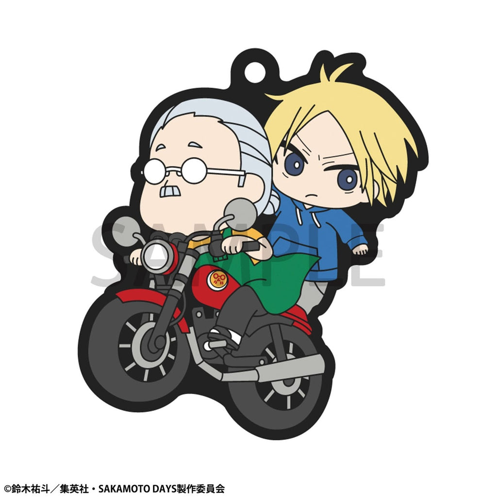 Productafbeelding Sakamoto Days Rubber Mascot Buddycolle Rubber Hanger 7 cm Assortiment (6)