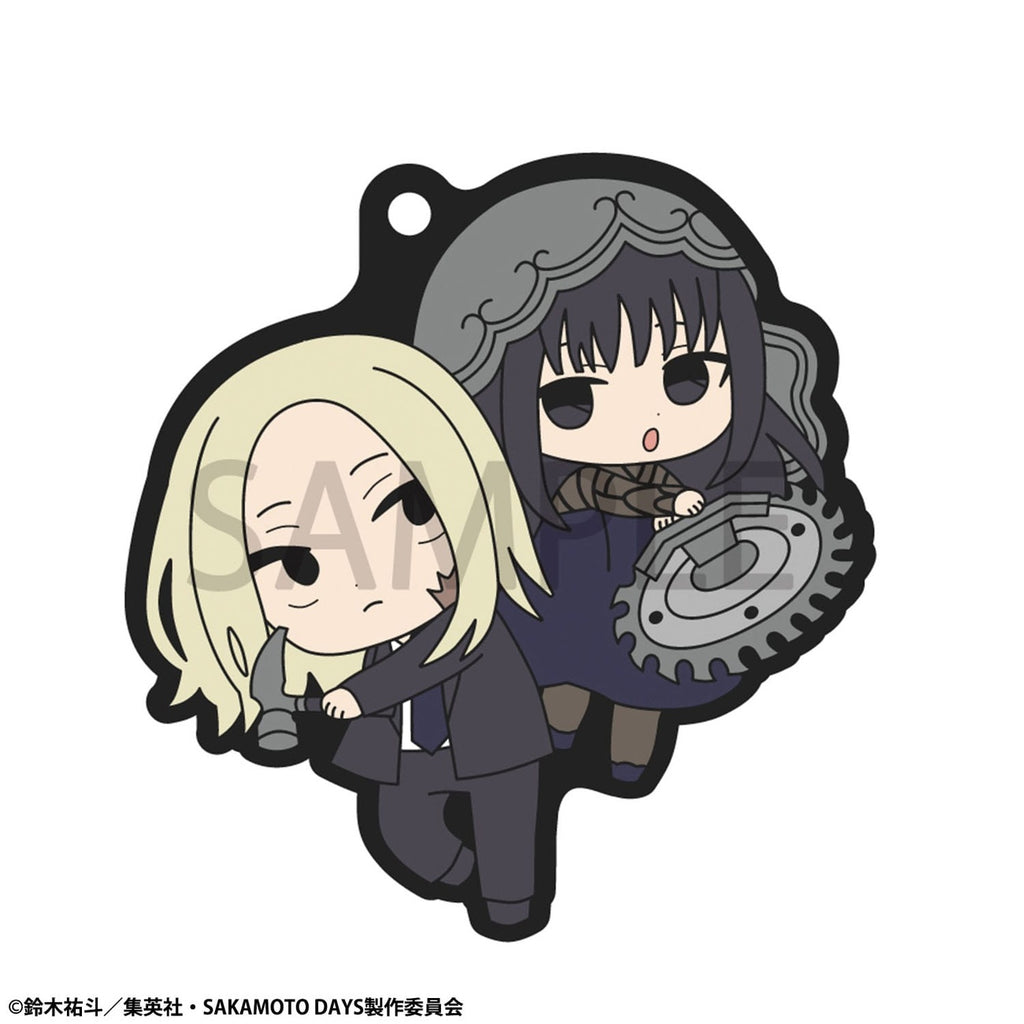 Productafbeelding Sakamoto Days Rubber Mascot Buddycolle Rubber Hanger 7 cm Assortiment (6)
