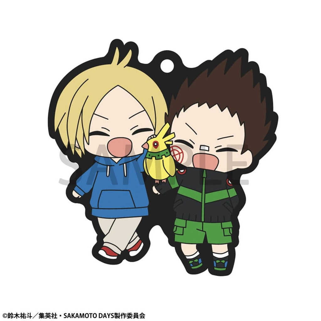 Productafbeelding Sakamoto Days Rubber Mascot Buddycolle Rubber Hanger 7 cm Assortiment (6)