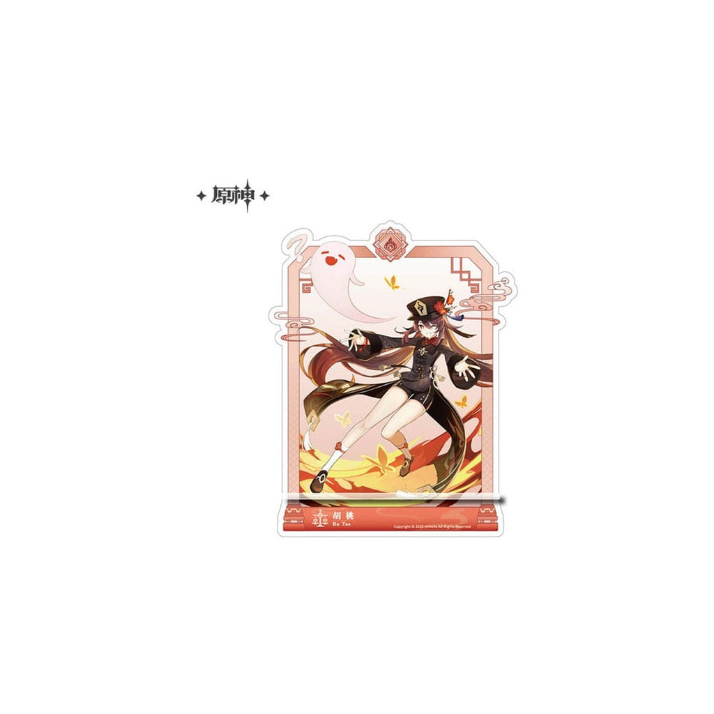 Productafbeelding Genshin Impact Acryl Telefoonstandaard Hu Tao 17 cm