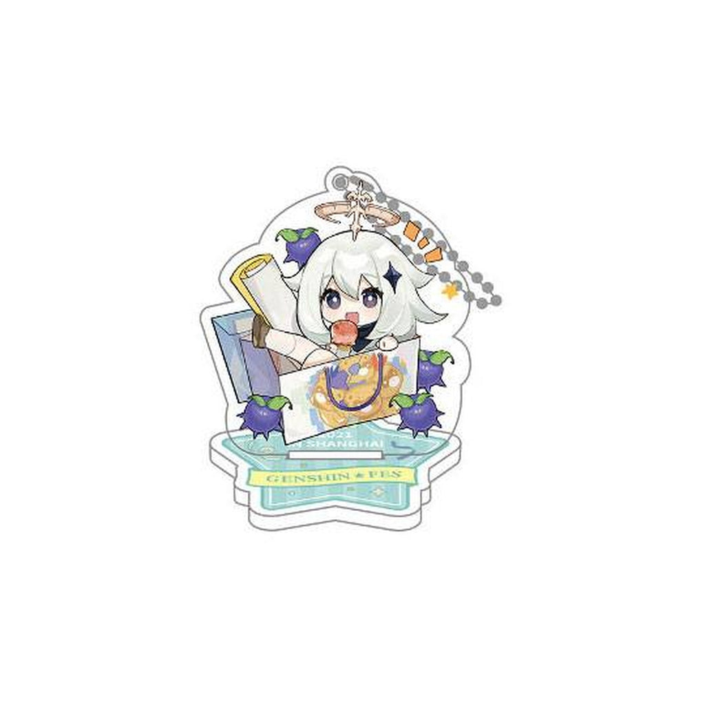 Productafbeelding Genshin Impact Genshin Fes 2021 acryl figuur met sleutelhanger Paimon 9 cm