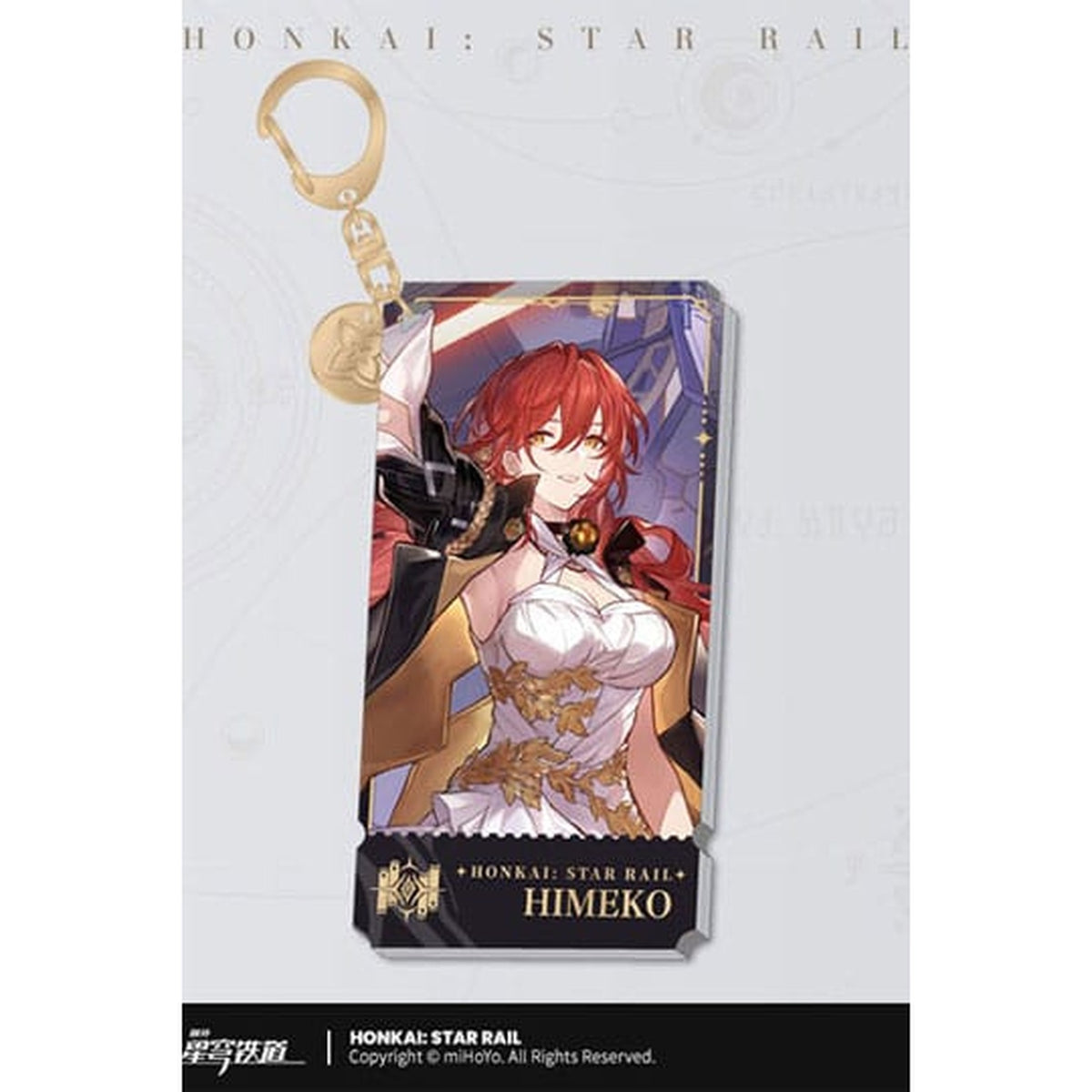 Productafbeelding Honkai: Star Rail Personage acryl sleutelhanger Himeko 9 cm