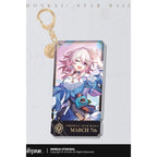 Productafbeelding Honkai: Star Rail Personage acryl sleutelhanger March 7th 9 cm