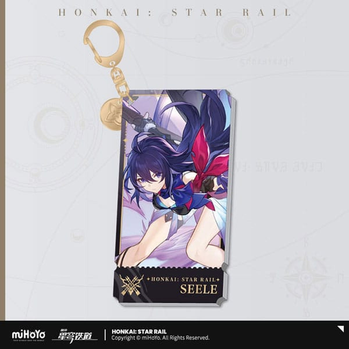Productafbeelding Honkai: Star Rail personage acryl sleutelhanger Seele 9 cm