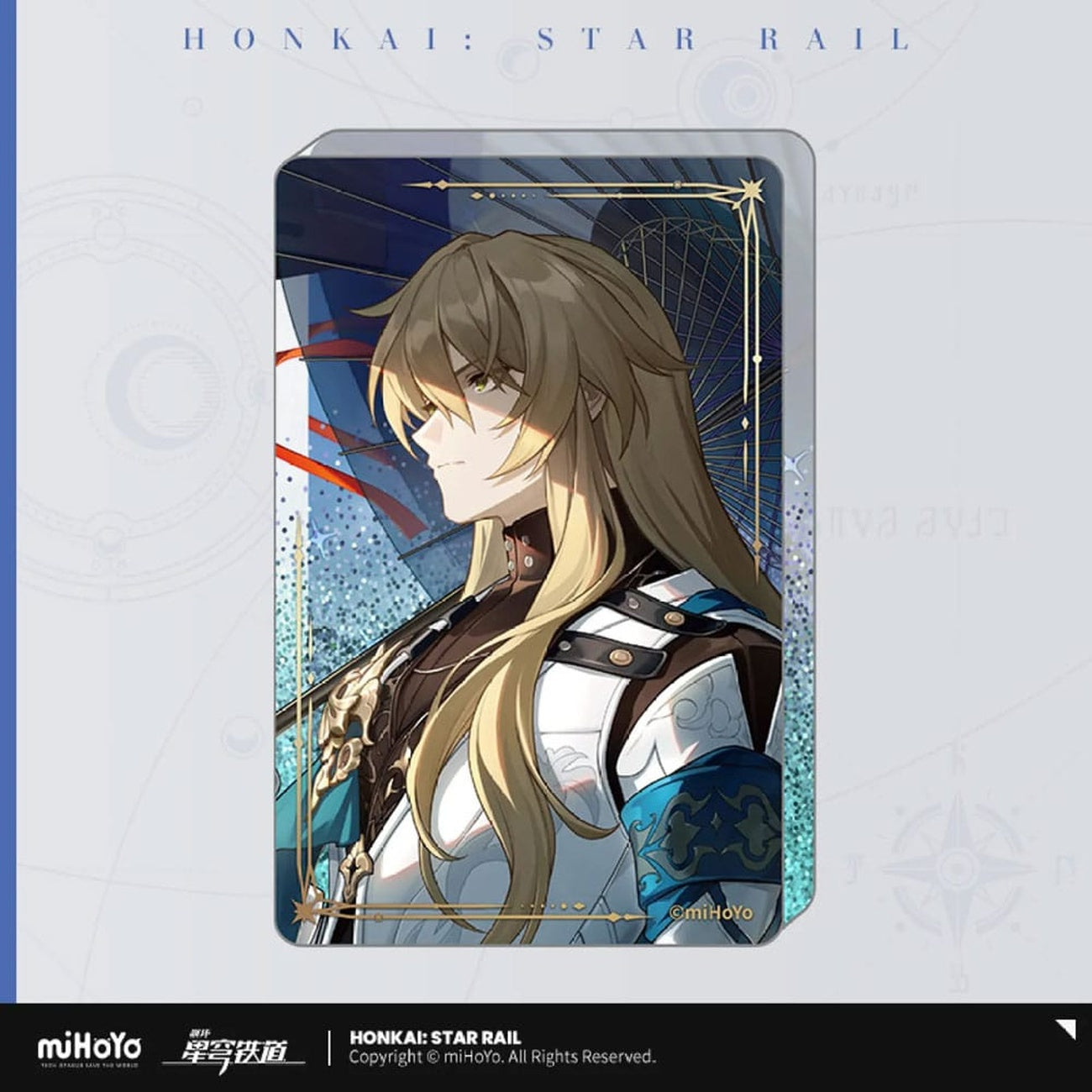 Productafbeelding Honkai: Star Rail Light Cone Acryl Ornament met Glitter: Perfect Timing 9 cm
