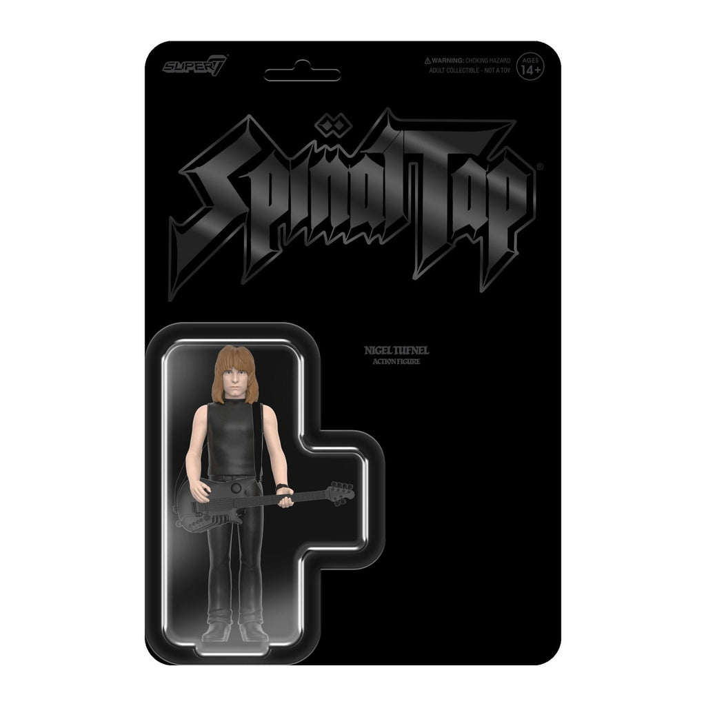 Productafbeelding Spinal Tap ReAction Actiefiguur Wave 02 Nigel Tufnel (None More Black) 10 cm