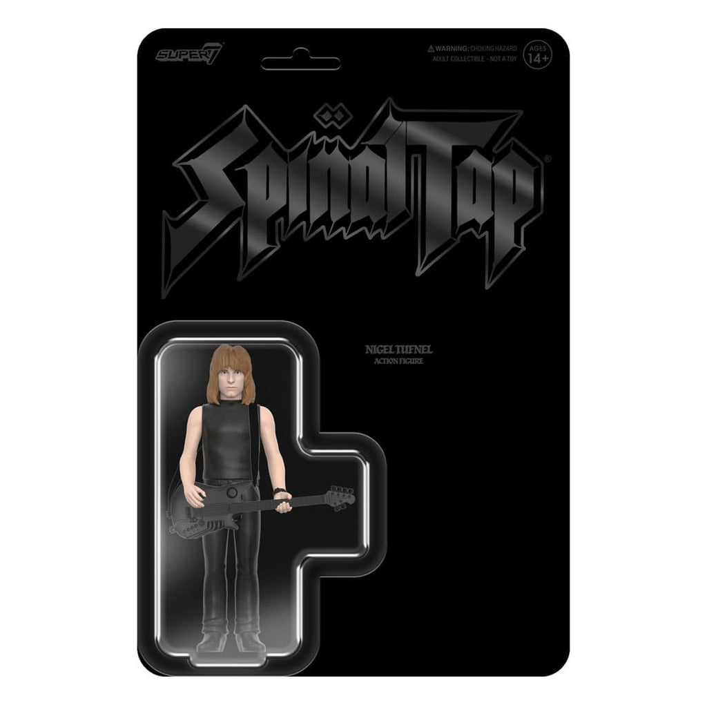 Productafbeelding Spinal Tap ReAction Actiefiguur Wave 02 Nigel Tufnel (None More Black) 10 cm