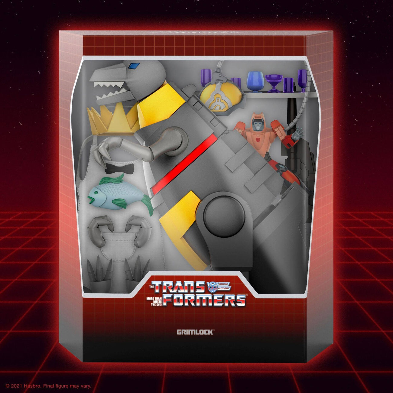 Productafbeelding Transformers Ultimates actiefiguur Grimlock (dinomodus) 23 cm