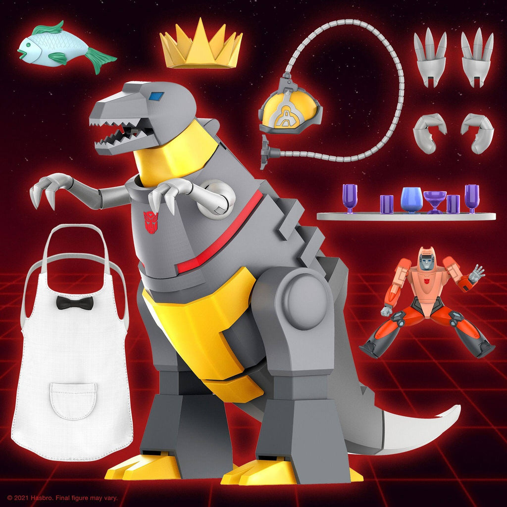 Productafbeelding Transformers Ultimates actiefiguur Grimlock (dinomodus) 23 cm