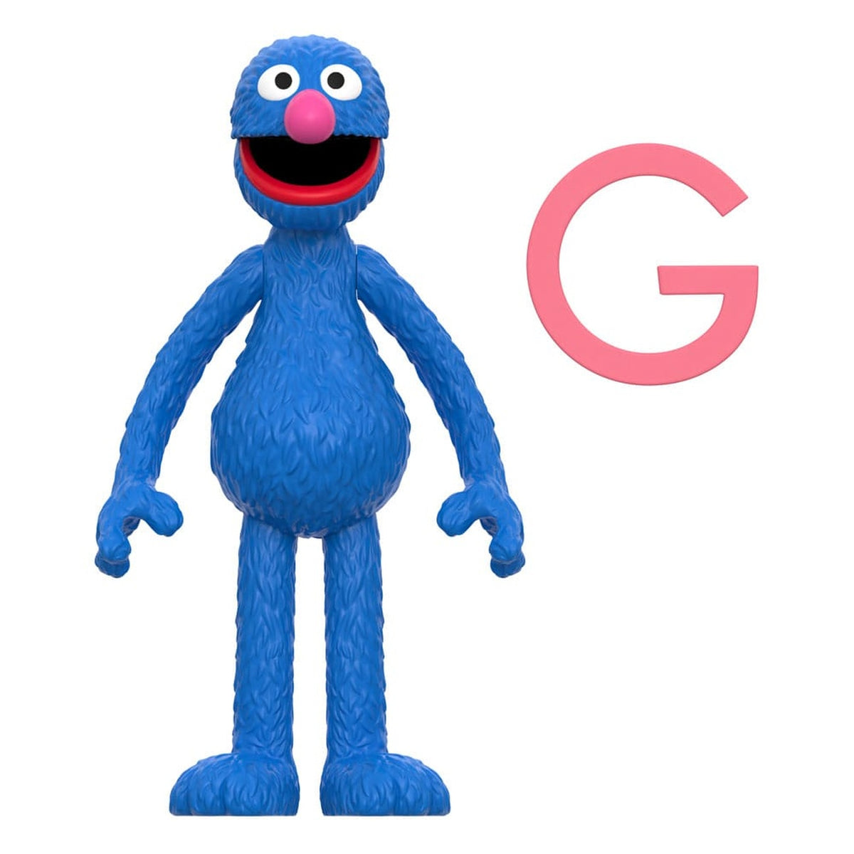 Productafbeelding Sesame Street ReAction actiefiguur Wave 05 Grover 10 cm