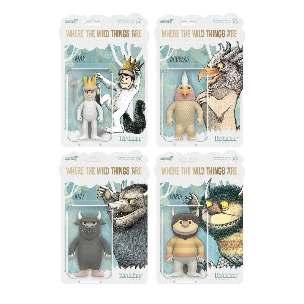 Productafbeelding Max en de Maximonsters ReAction-actiefiguur Wave 01 Carol (monster) 10 cm